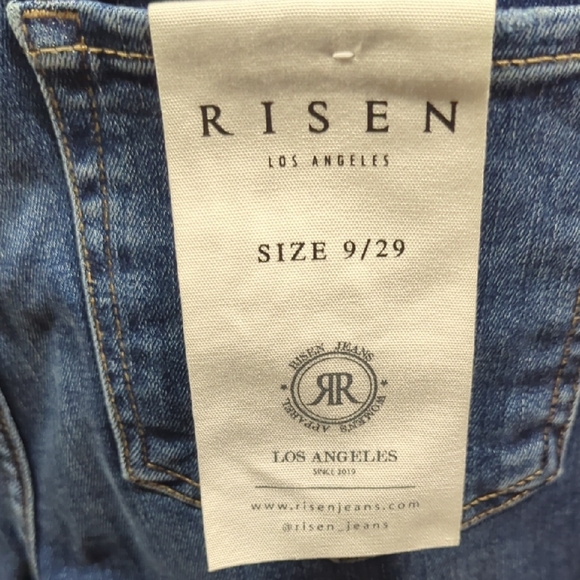 High Rise Blue Jeans - Picture 2 of 5